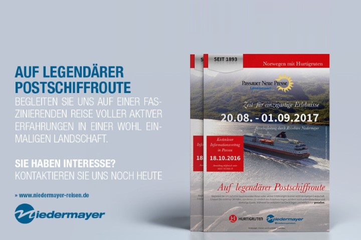 Auf legendärer Postschiffroute 2017